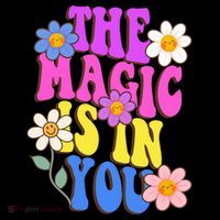 The Magic Is In You Floral Groovy Cute Coffee Mug thumb 5