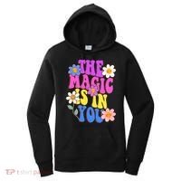 The Magic Is In You Floral Groovy Cute Women's Hoodie thumb 0
