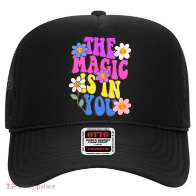 The Magic Is In You Floral Groovy Cute Hat