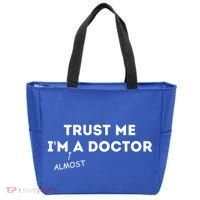 Trust Me I'm Almost A Doctor Funny Medical Student Gift Tote Bag thumb 0