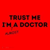 Trust Me I'm Almost A Doctor Funny Medical Student Gift Santa Hat thumb 1