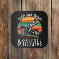 Thou May Ingest A Satchel Of Richards Coaster thumb 0