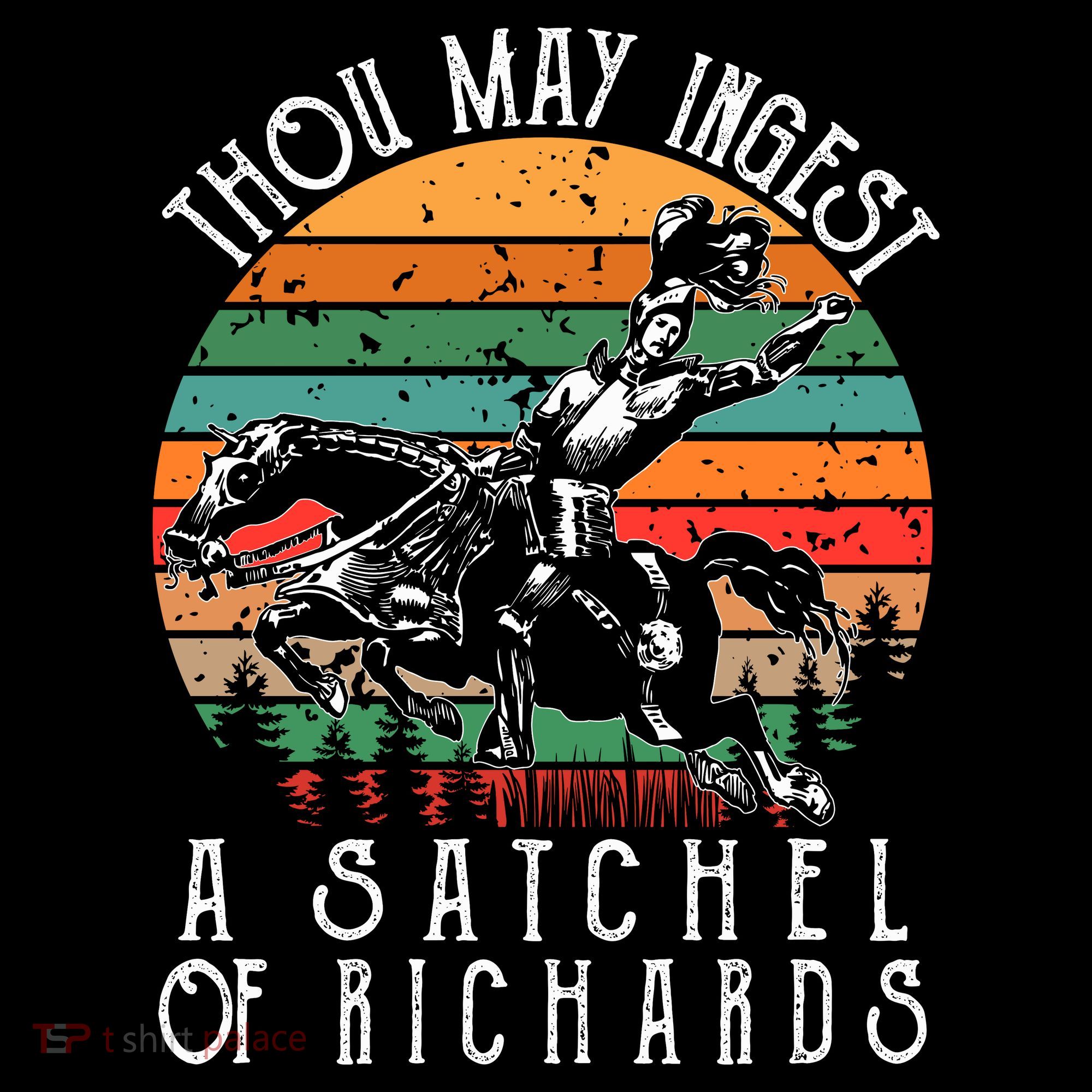 Thou May Ingest A Satchel Of Richards Women's Hoodie