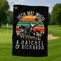 Thou May Ingest A Satchel Of Richards Golf Towel thumb 1