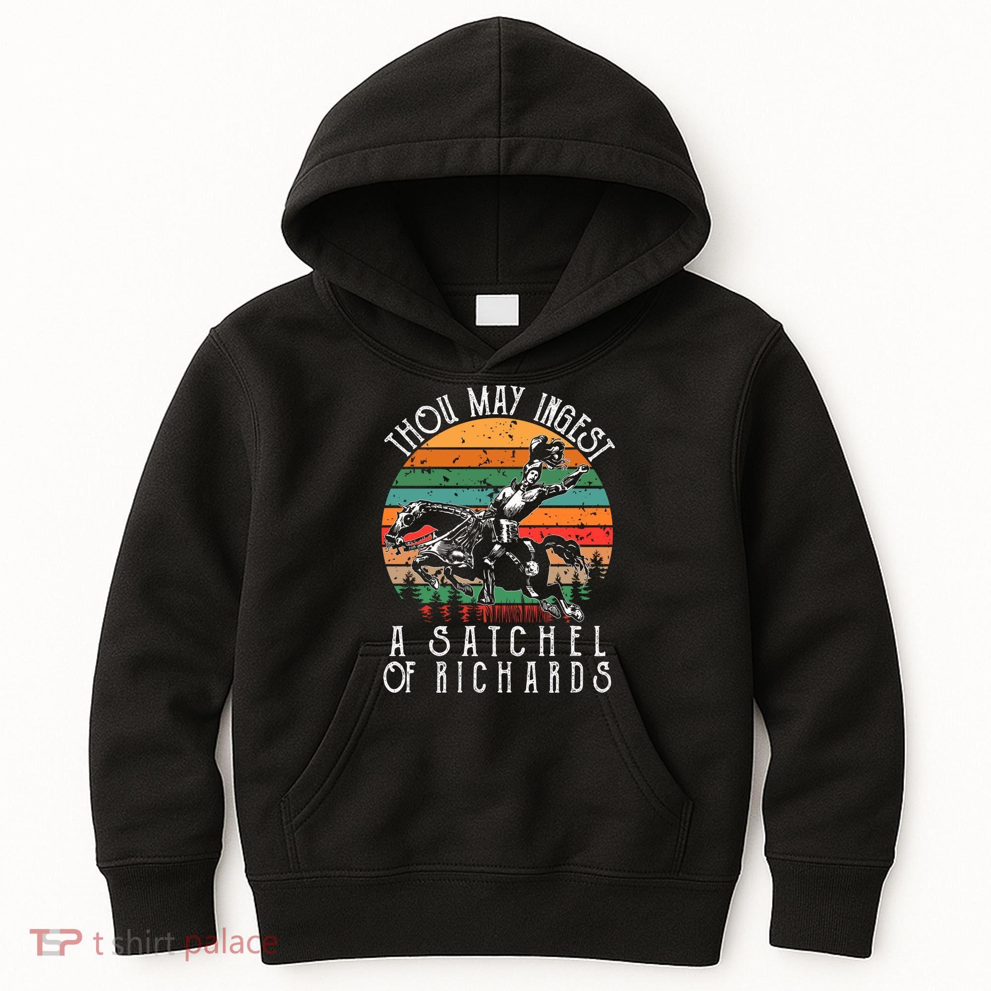 Thou May Ingest A Satchel Of Richards Kids Hoodie