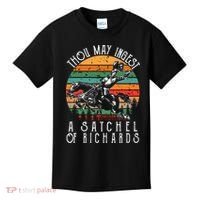 Thou May Ingest A Satchel Of Richards Kids T-Shirt thumb 0
