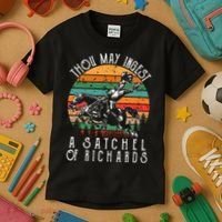 Thou May Ingest A Satchel Of Richards Kids T-Shirt thumb 3