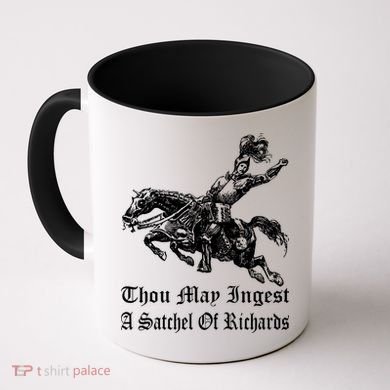 Thou May Ingest A Satchel Of Richards Coffee Mug