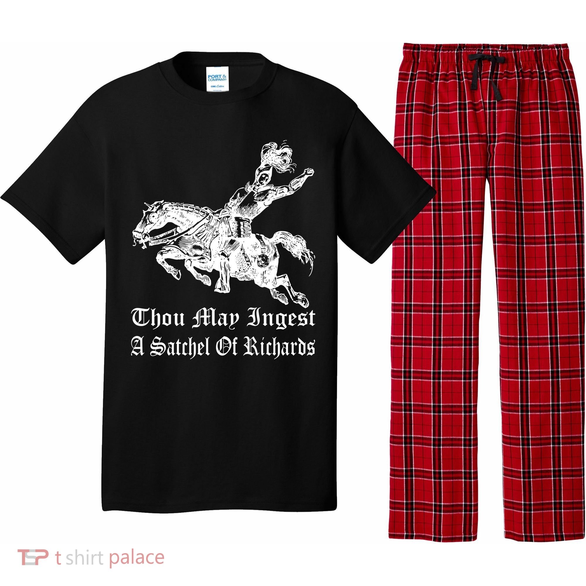 Thou May Ingest A Satchel Of Richards Pajama Set