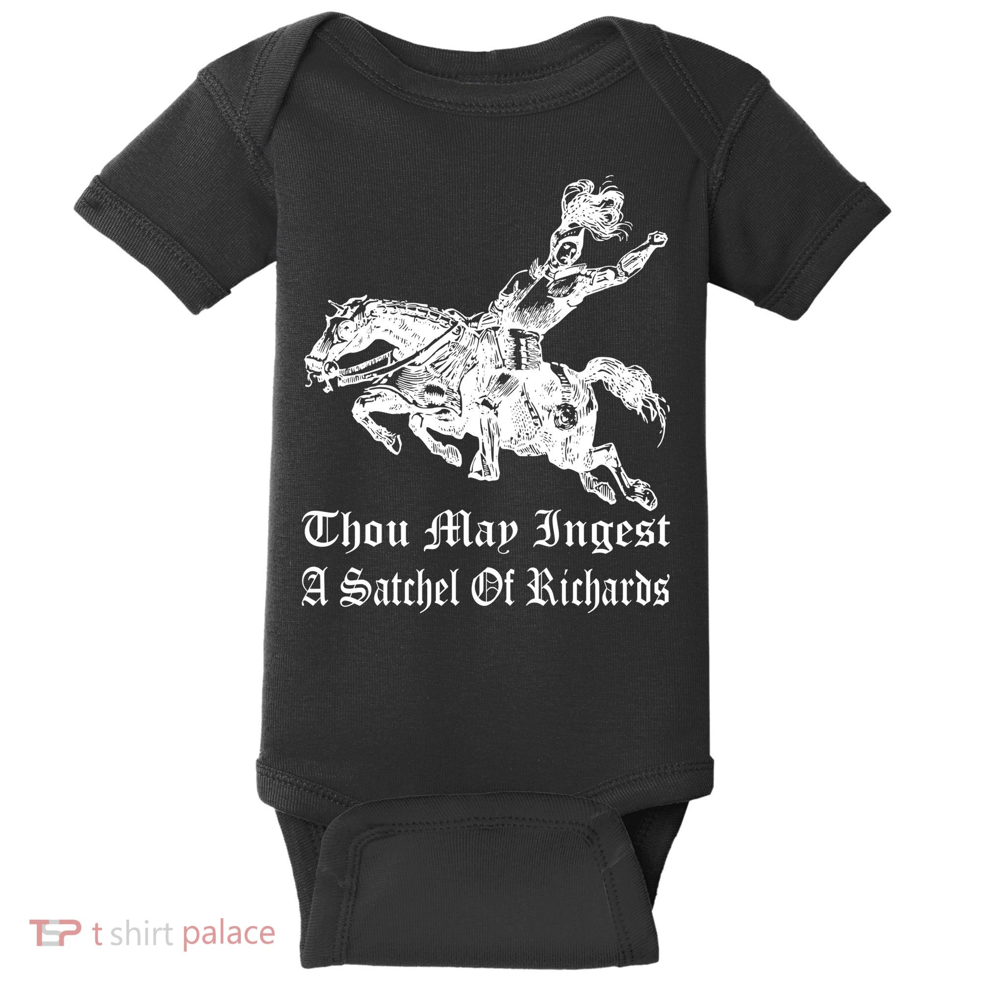 Thou May Ingest A Satchel Of Richards Baby Bodysuit