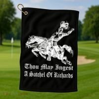 Thou May Ingest A Satchel Of Richards Golf Towel thumb 1