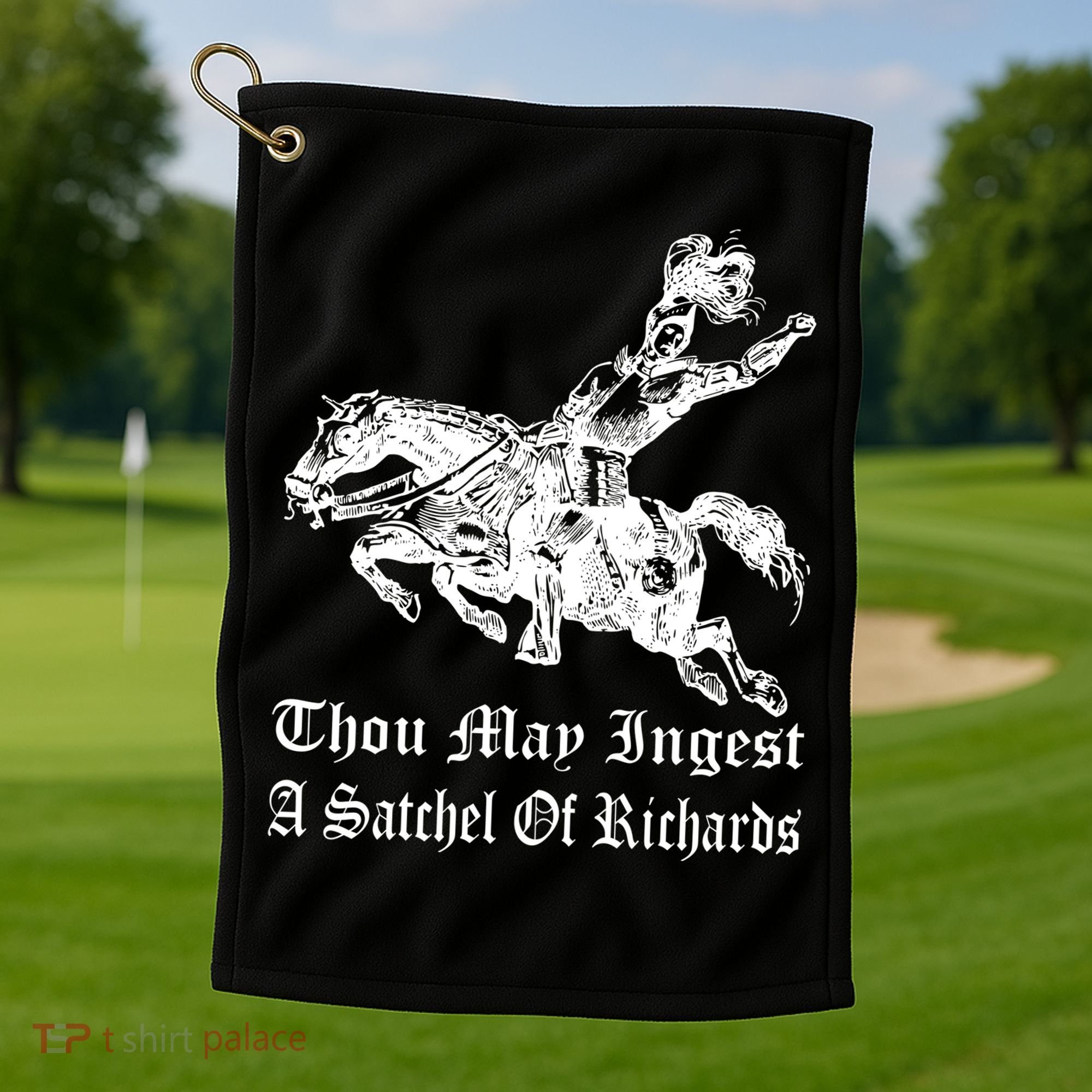 Thou May Ingest A Satchel Of Richards Golf Towel