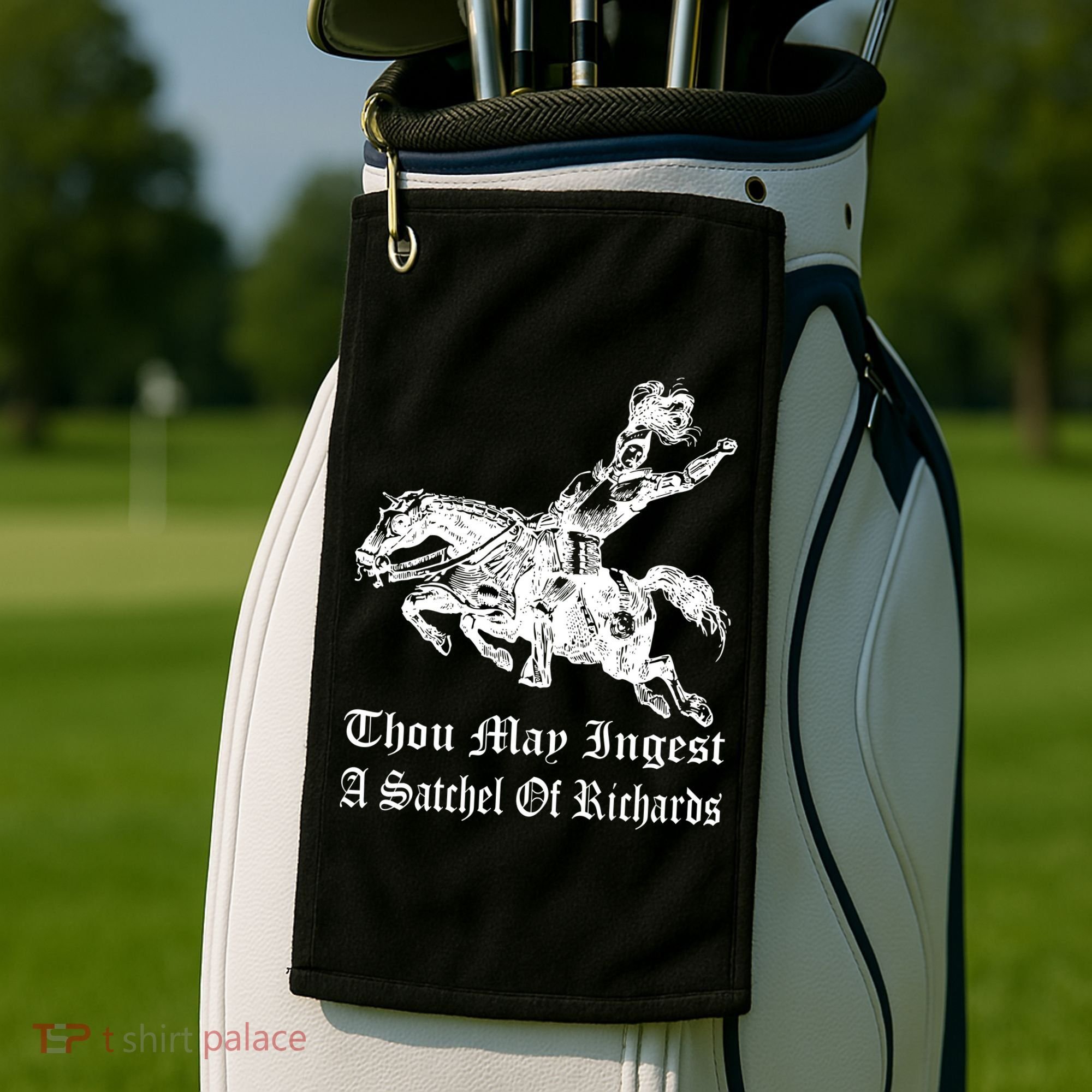 Thou May Ingest A Satchel Of Richards Golf Towel