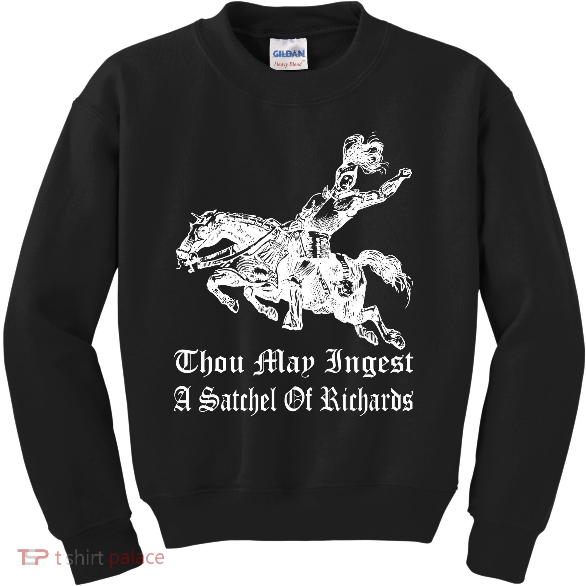 Thou May Ingest A Satchel Of Richards Kids Sweatshirt