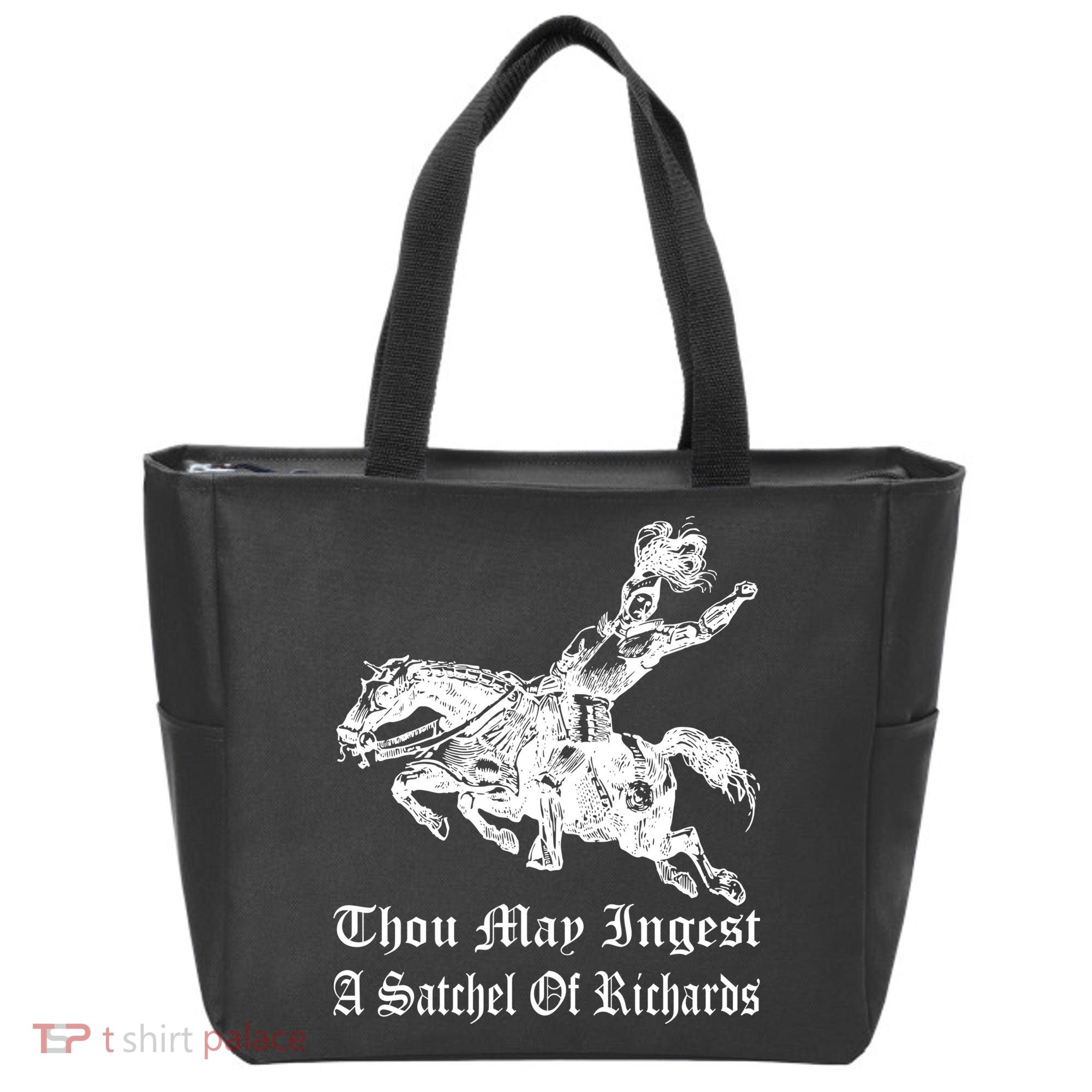 Thou May Ingest A Satchel Of Richards Tote Bag