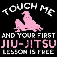 Touch Me Jiu Jitsu Lesson Free  Pink Martial Arts Gift Coffee Mug thumb 5