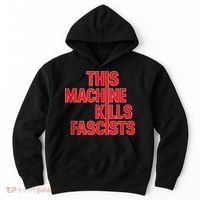 This Machine Kills Fascists Hoodie thumb 0