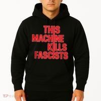 This Machine Kills Fascists Hoodie thumb 2