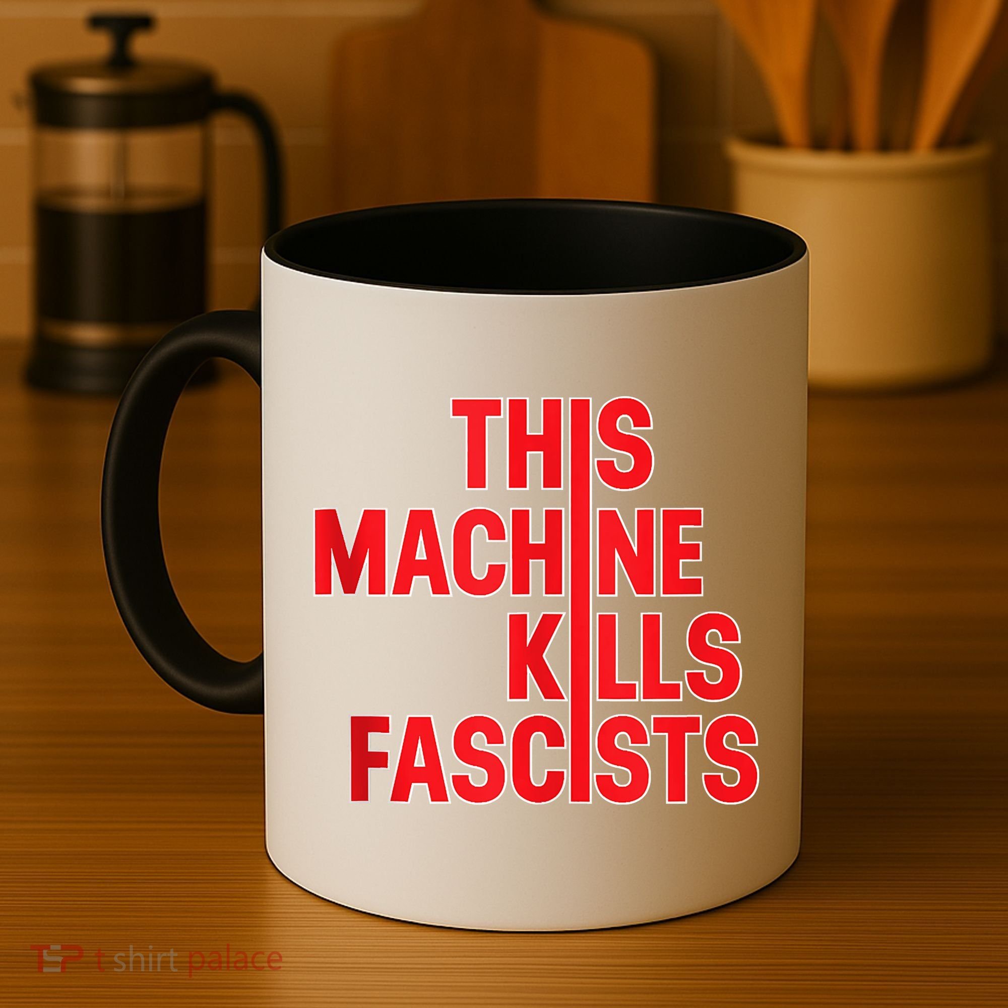 This Machine Kills Fascists Coffee Mug
