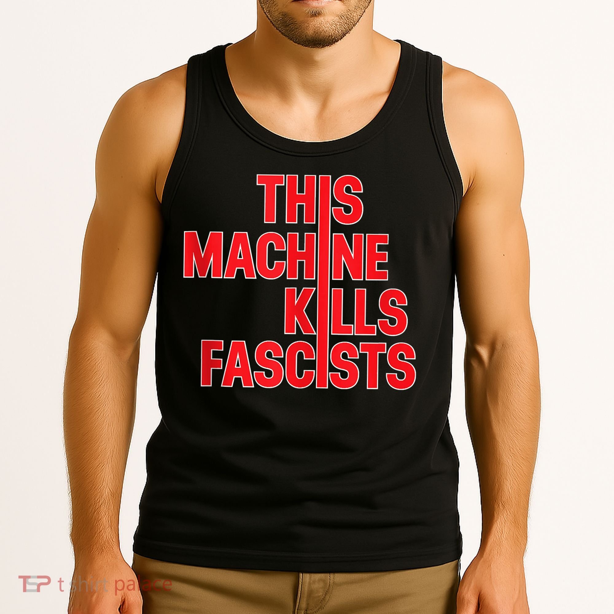 This Machine Kills Fascists Tank Top