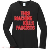 This Machine Kills Fascists Women's Long Sleeve Shirt thumb 0