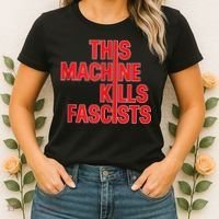 This Machine Kills Fascists Women's T-Shirt thumb 2