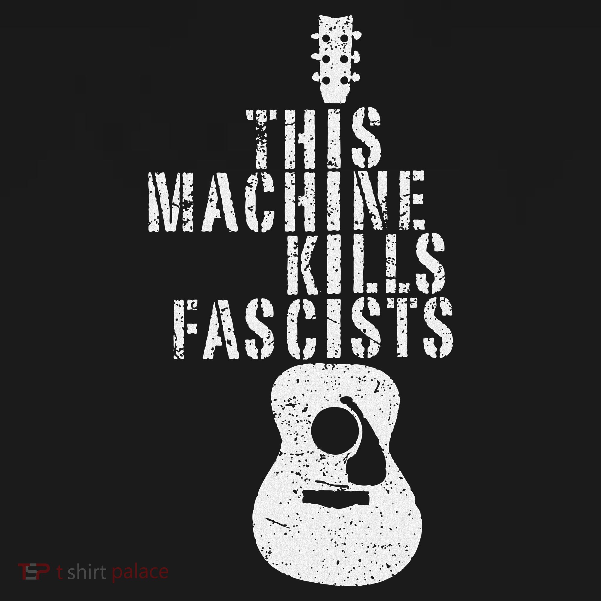 This Machines Kills Fascists Funny Guitar Music Lover Women's Tank Top