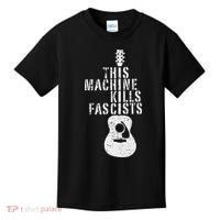 This Machines Kills Fascists Funny Guitar Music Lover Kids T-Shirt thumb 0