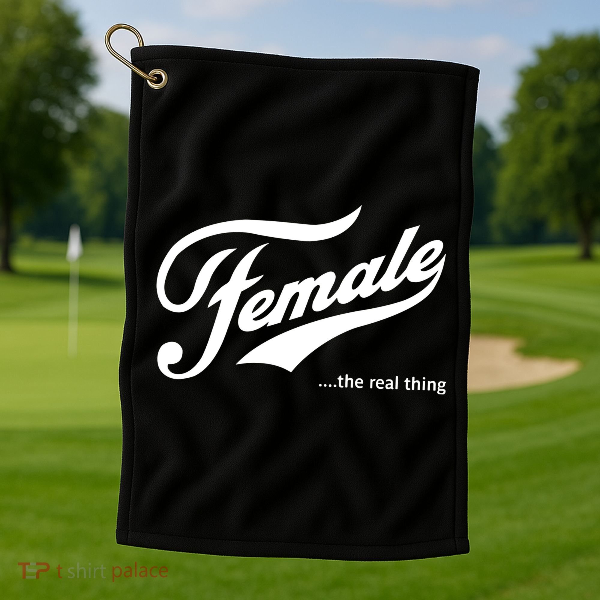 The Megyn Kelly Show Female The Real Thing Golf Towel