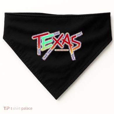 Texas Modern Logo USA-Made Doggie Bandana
