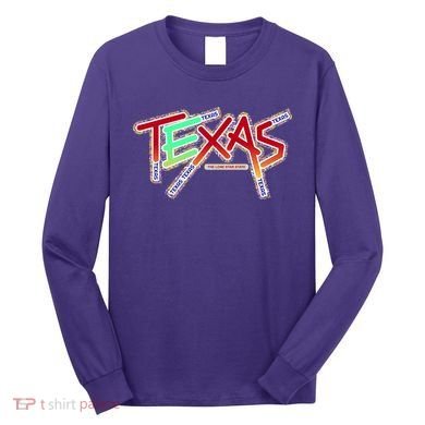 Texas Modern Logo Long Sleeve Shirt