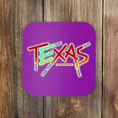 Texas Modern Logo Coaster