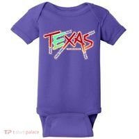 Texas Modern Logo Baby Bodysuit thumb 0
