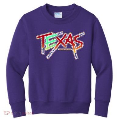 Texas Modern Logo Kids Sweatshirt