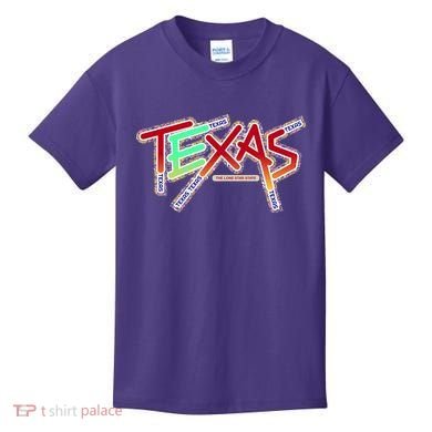 Texas Modern Logo Kids T-Shirt