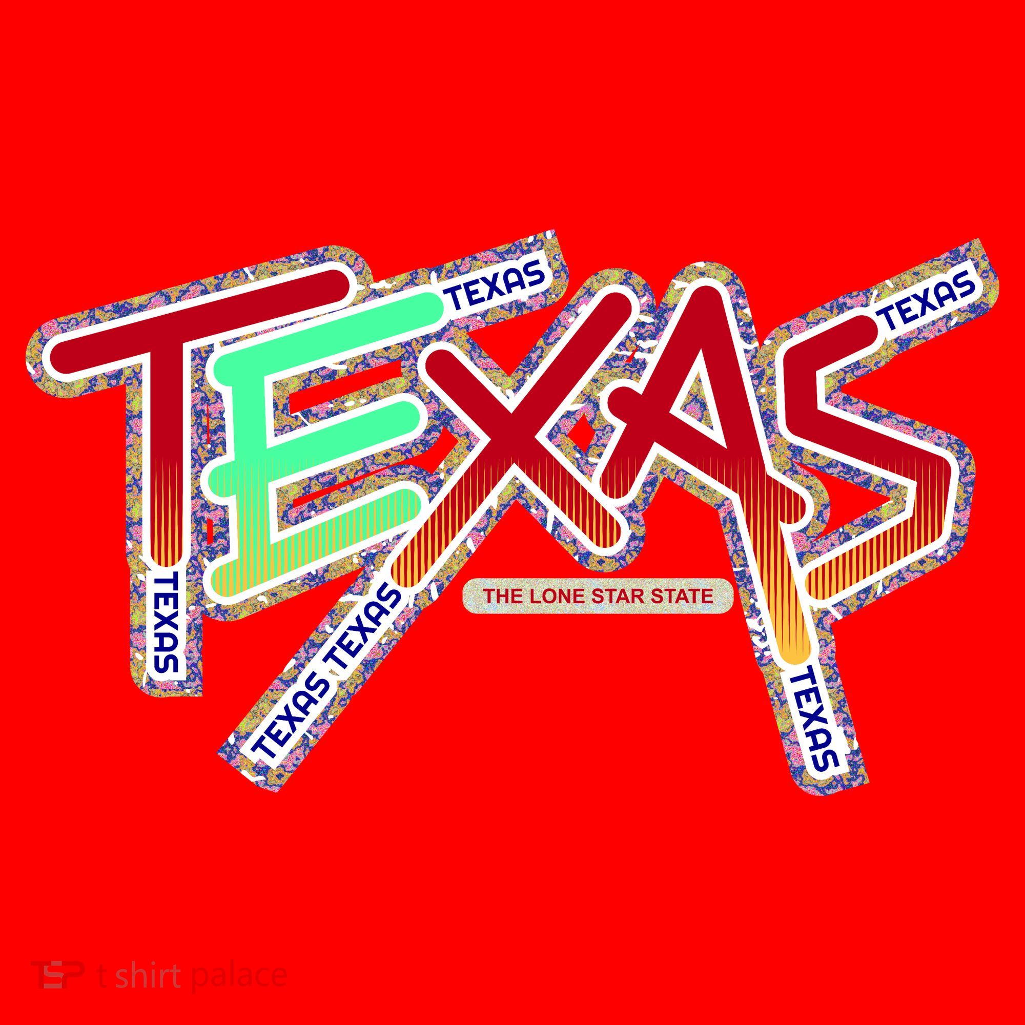 Texas Modern Logo Santa Hat