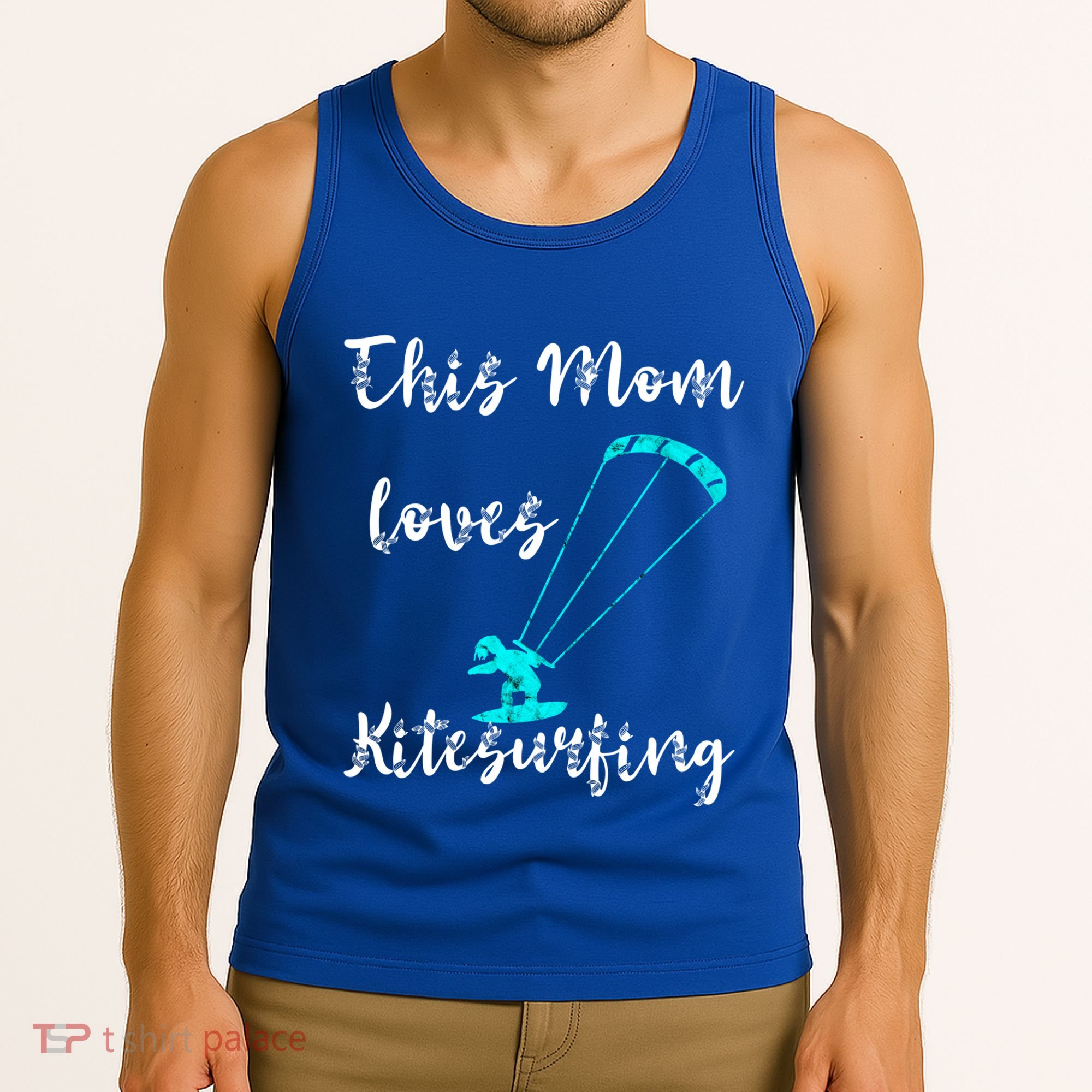 This Mom Loves Kitesurfing Kite Surfing Kiteboard Kitesurfer Meaningful Gift Tank Top