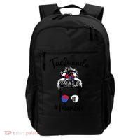 Taekwondo Mom Life Messy Hair Karate Moms Meaningful Gift Backpack thumb 0