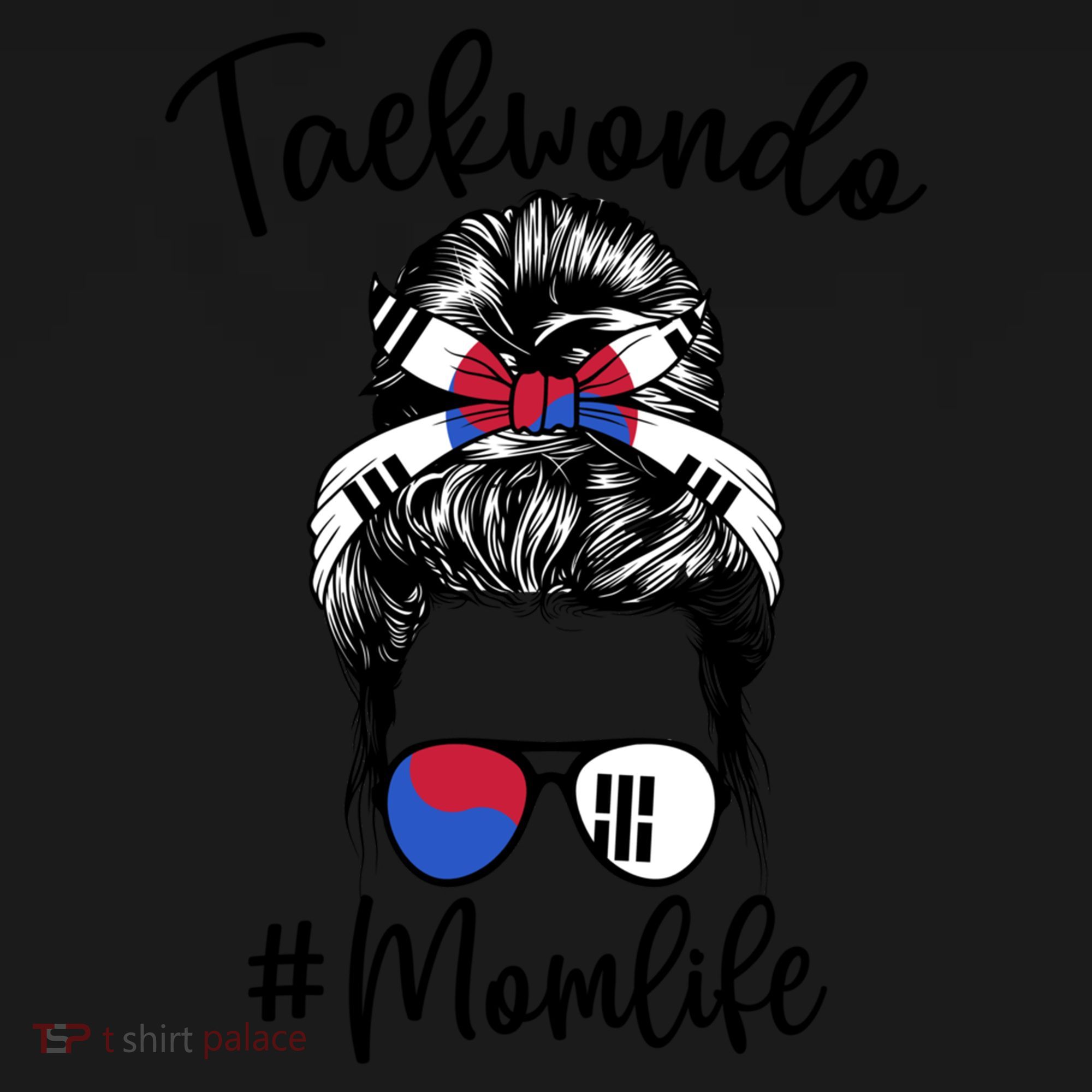 Taekwondo Mom Life Messy Hair Karate Moms Meaningful Gift Ornament