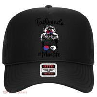 Taekwondo Mom Life Messy Hair Karate Moms Meaningful Gift Hat thumb 0