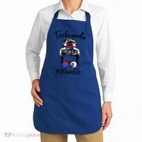 Taekwondo Mom Life Messy Hair Karate Moms Meaningful Gift Apron thumb 2