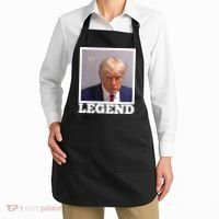 TRUMP MUGSHOT LEGEND President Trump 2024 Fulton Apron thumb 2