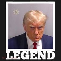 TRUMP MUGSHOT LEGEND President Trump 2024 Fulton Sweatshirt thumb 3