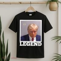 TRUMP MUGSHOT LEGEND President Trump 2024 Fulton T-Shirt thumb 2