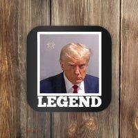 TRUMP MUGSHOT LEGEND President Trump 2024 Fulton Coaster thumb 0