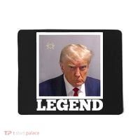 TRUMP MUGSHOT LEGEND President Trump 2024 Fulton Mousepad thumb 0