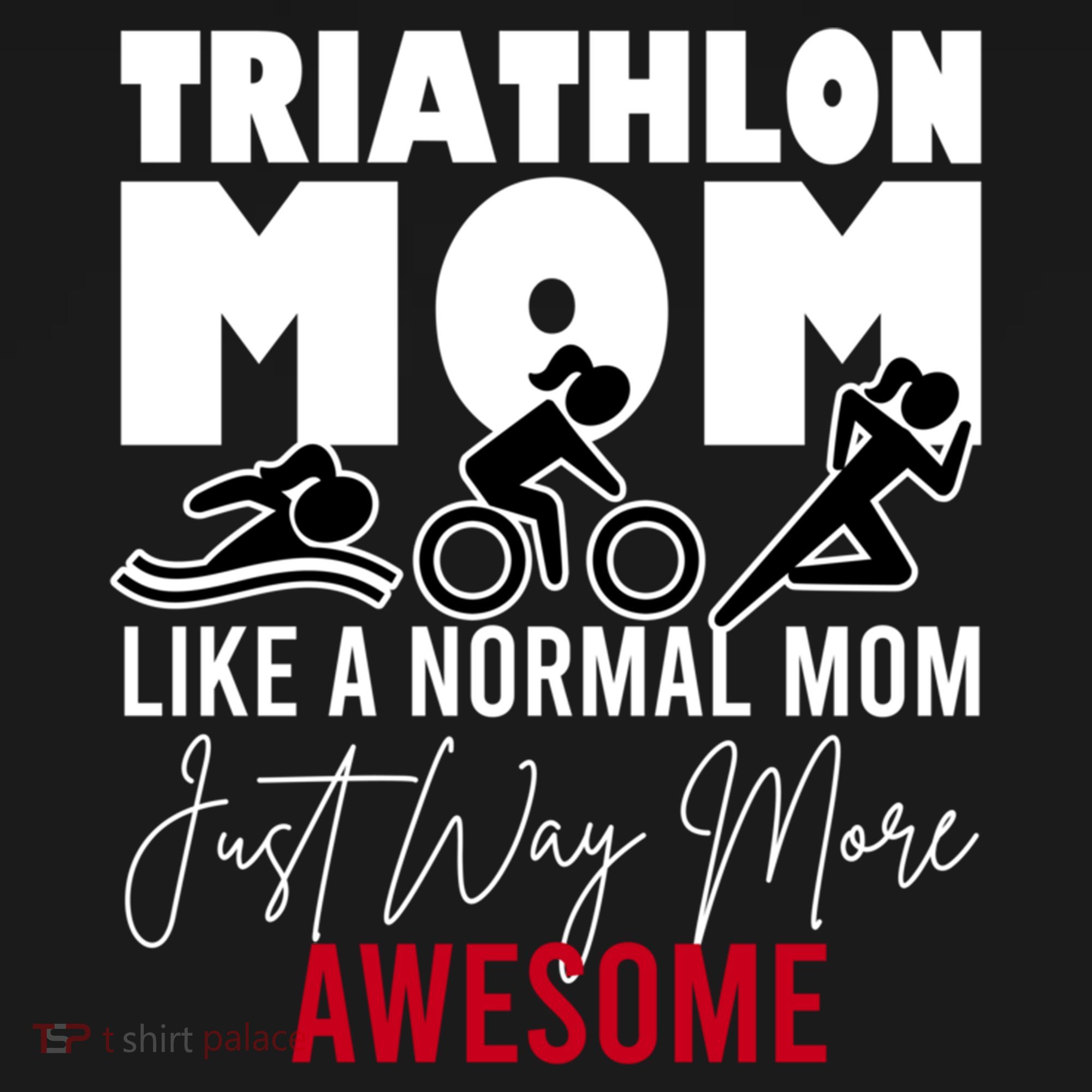 Triathlon Mom Like A Normal Mom But Way More Awesome Cute Gift Bucket Hat