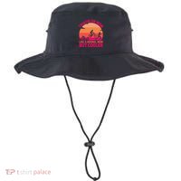 Triathlon Mom Like A Normal Mom But Cooler Triathlete Tri Gift Bucket Hat thumb 0