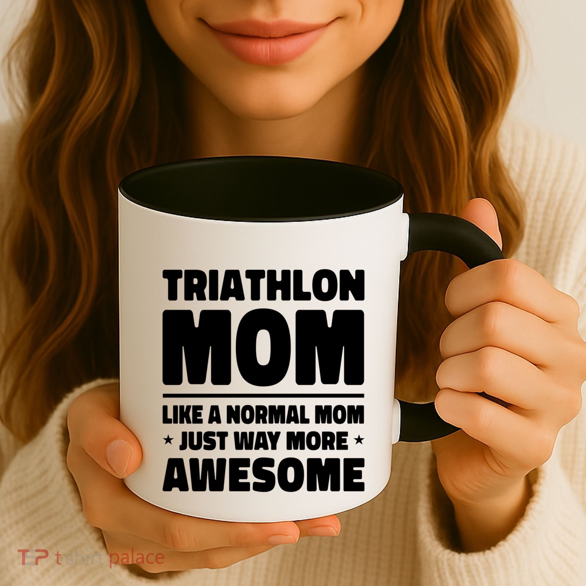 Triathlon Mom Like A Normal Mom Just Way More Awesome Sport Gift Coffee Mug