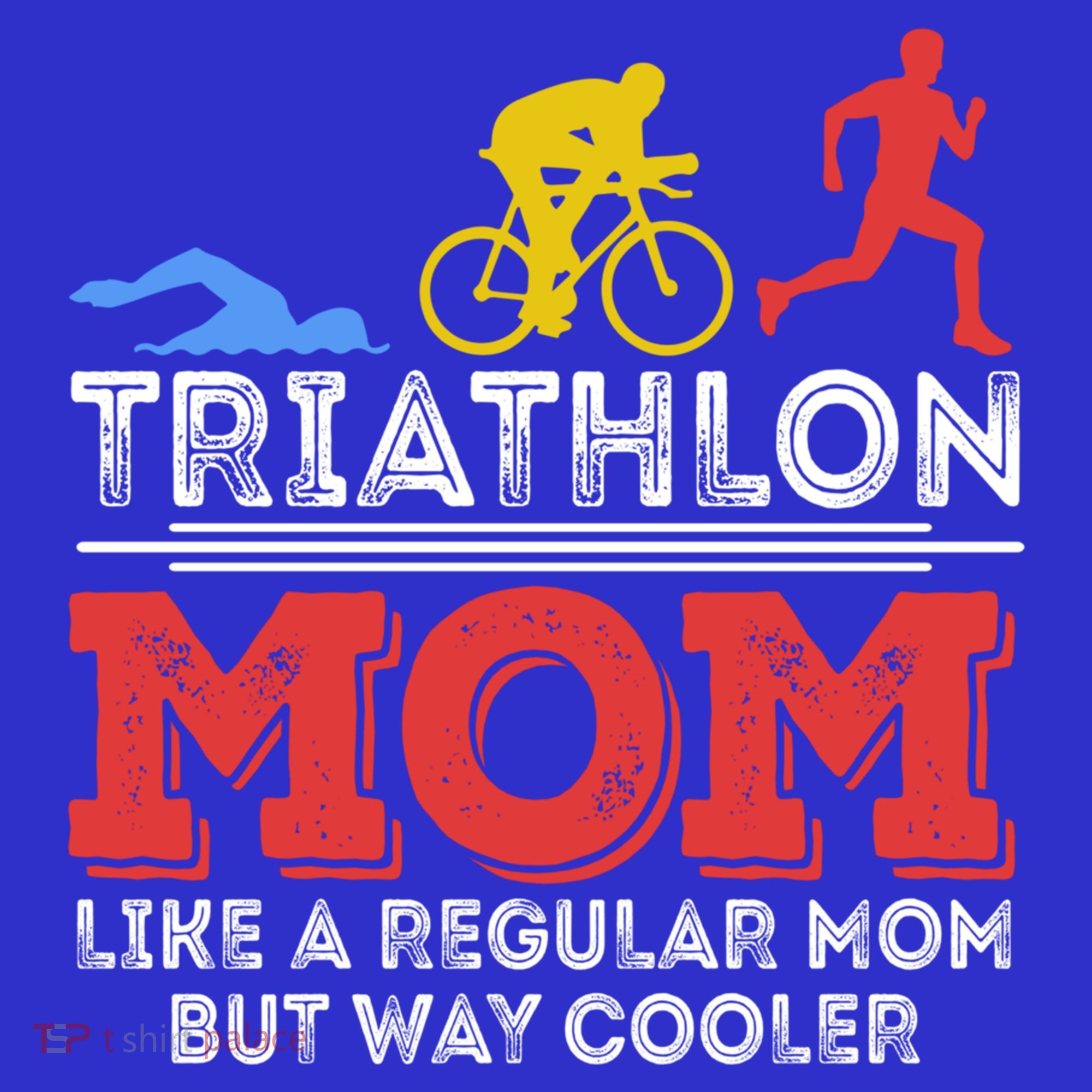 Triathlon Mom Like A Regular Mom But Cooler Triathlon Mom Gift Visor